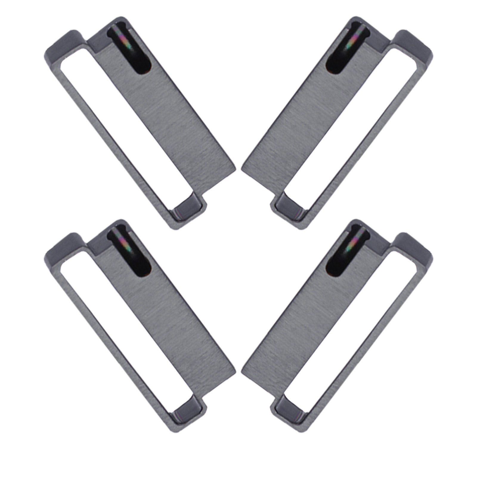 4 Stück Edelstahl-Verbindungss – Smartwatch Band Accessories Bewertung und Preis