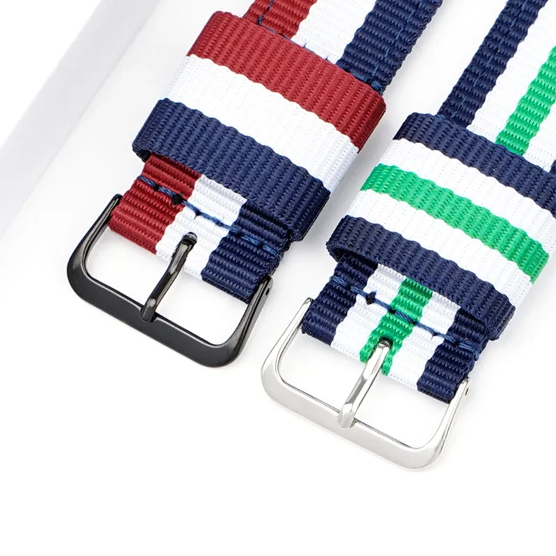 20 mm 22 mm gewebtes Nylonarmb – Nylon Nato Strap Bewertung und Preis