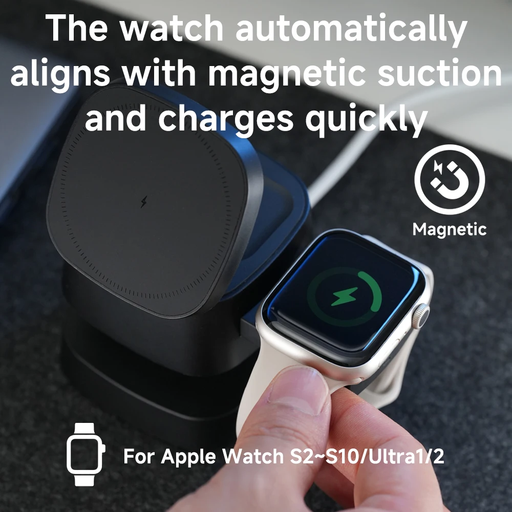Magnetisches 3-in-1-Wireless-L – Smartwatch Ac Bewertung und Preis