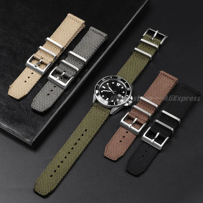 20mm 22mm Nylon Baumwolle Uhre – Nylon Nato Strap Bewertung und Preis