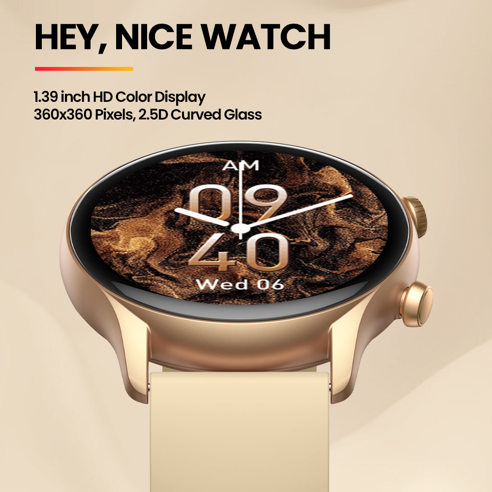 Neue zeblaze btalk 3 plus Spra – Smartwatch Face Bewertung und Preis
