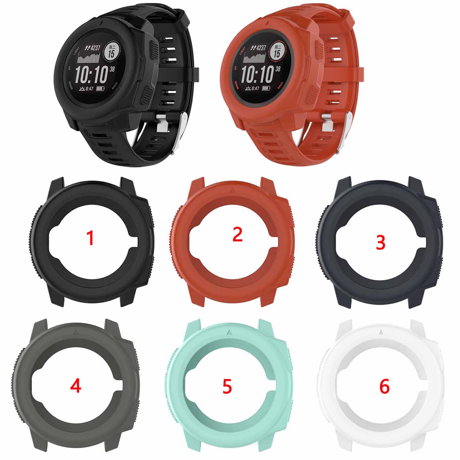 Silikon-Uhrenarmband für Garmi – Silicone Band Replacement Bewertung und Preis