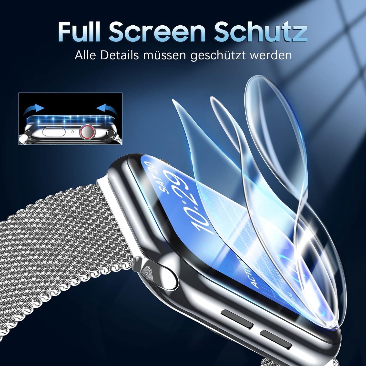 5 Stück Hydrogel-Folie für App – Watch Case Bumper Bewertung und Preis