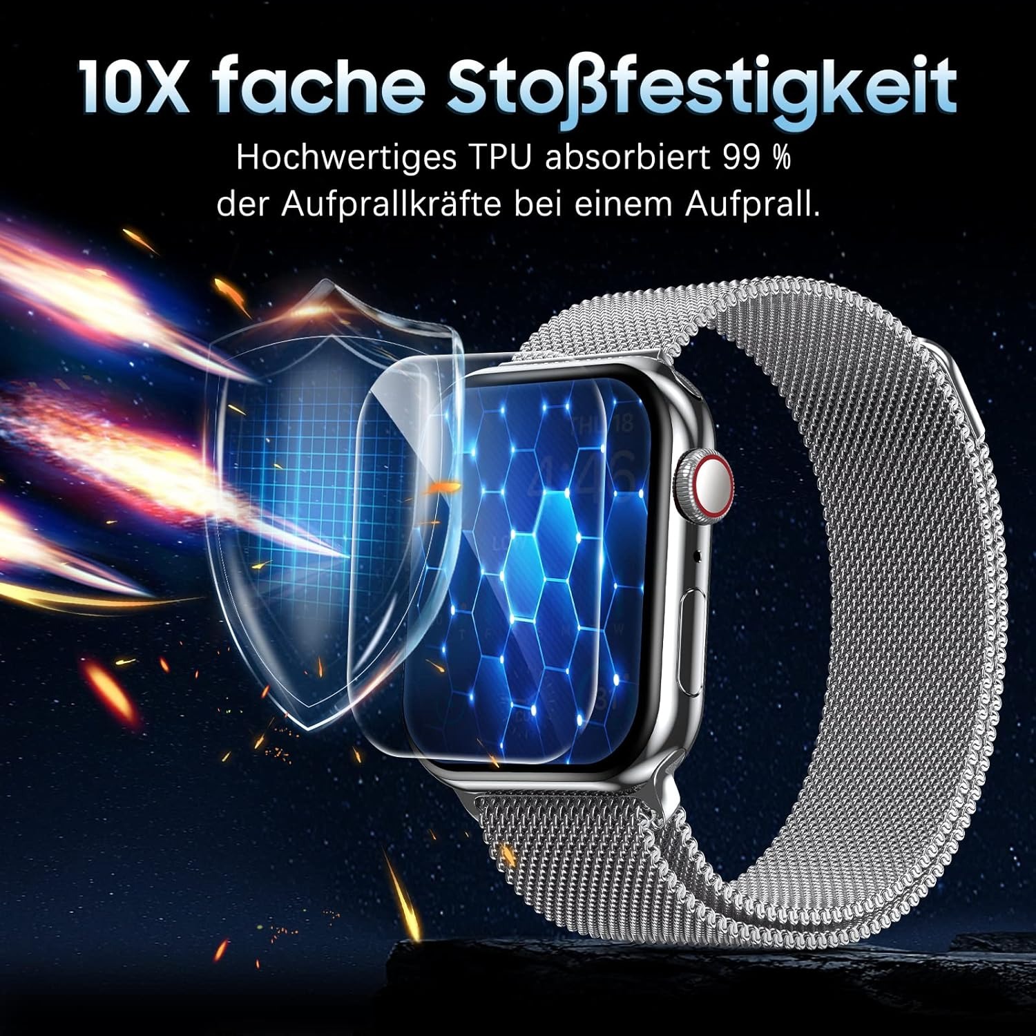5 Stück Hydrogel-Folie für App – Watch Case Bumper Bewertung und Preis