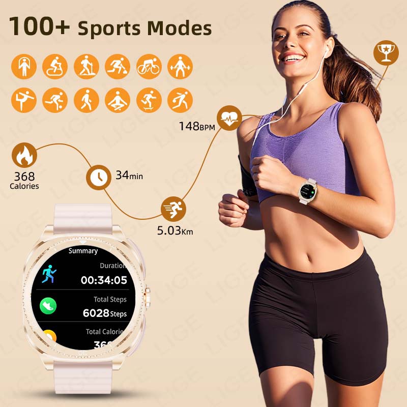 LIGE 2-in-1 TWS Headset Smartw – Smartwatch Headset Bewertung und Preis