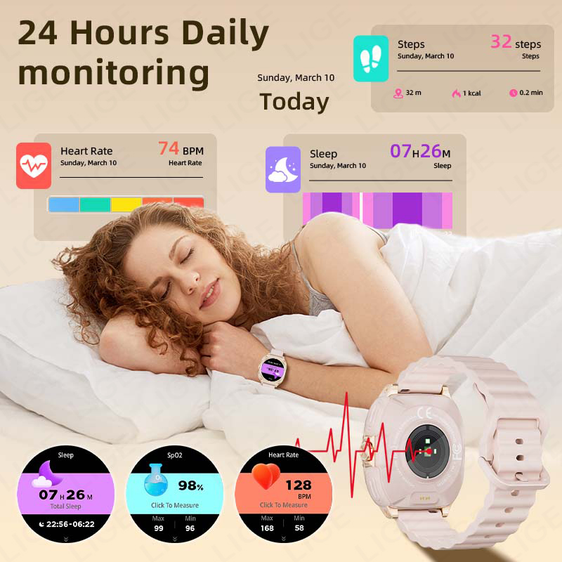 LIGE 2-in-1 TWS Headset Smartw – Smartwatch Headset Bewertung und Preis