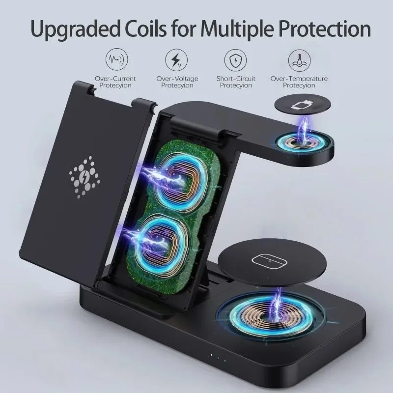 Reise 4 in 1 Wireless Charger  – Smartwatch Ac Bewertung und Preis