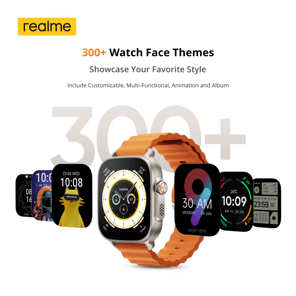 Globale Version Realme Watch 5 – Smartwatch Face Bewertung und Preis