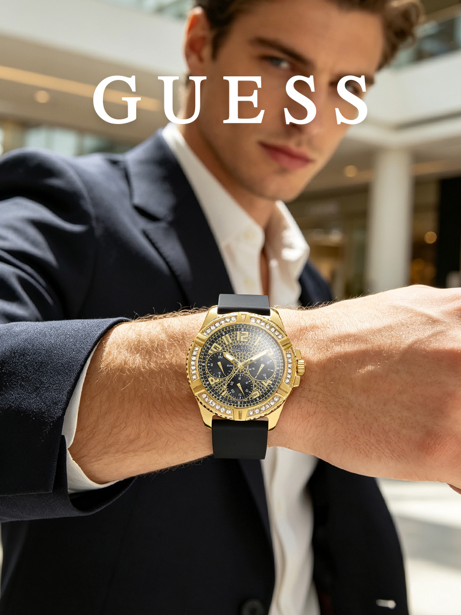 Guess Herrenuhr, schwarze Sili – Smartwatch Guess Bewertung und Preis
