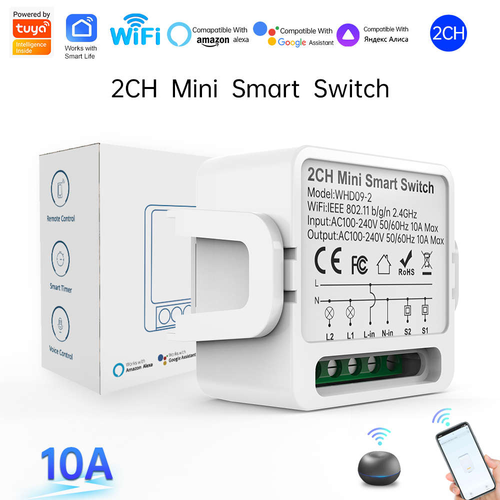 2-Wege Tuya Smart Switch 2-Gan – Smart Accessories Bewertung und Preis