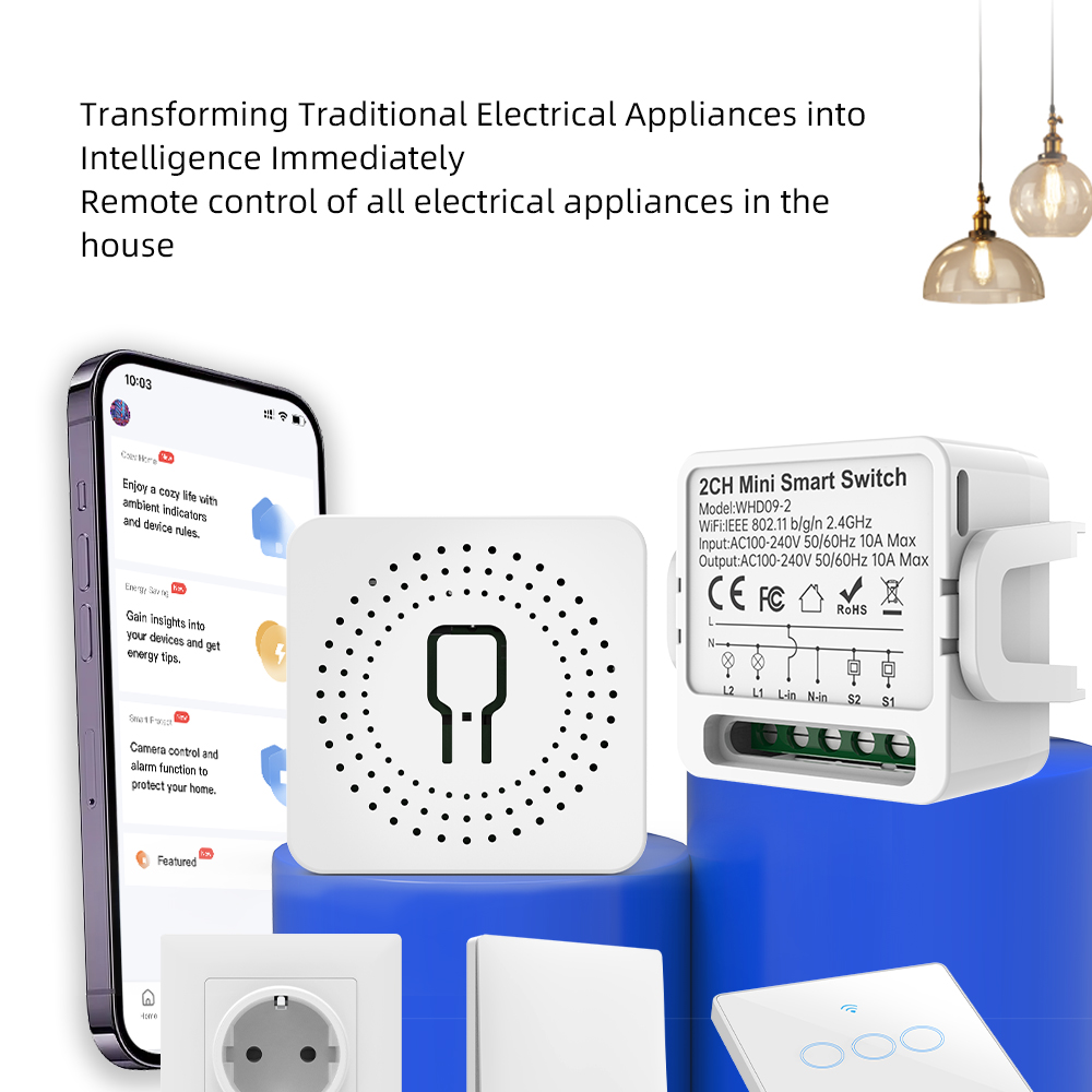 2-Wege Tuya Smart Switch 2-Gan – Smart Accessories Bewertung und Preis