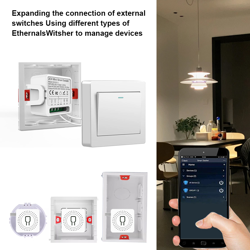 2-Wege Tuya Smart Switch 2-Gan – Smart Accessories Bewertung und Preis