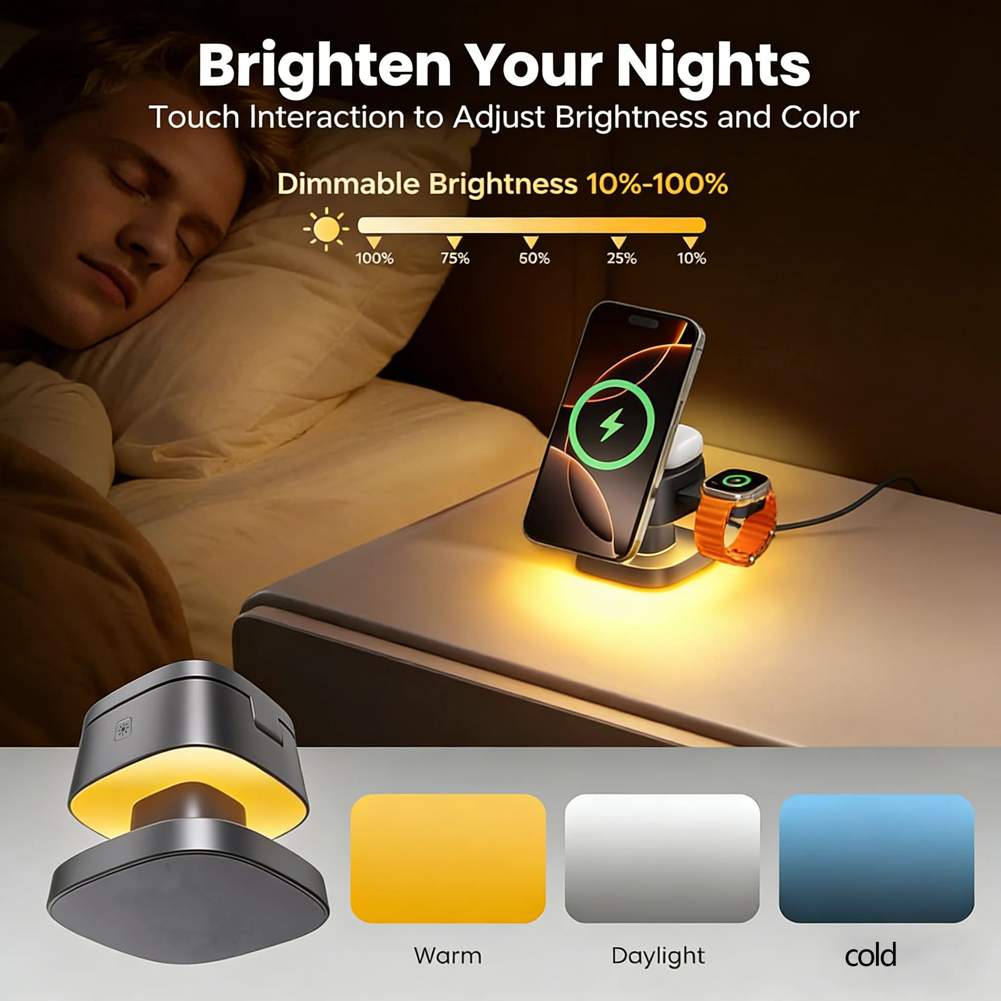 TIMESS Nachtlicht Pilz-Design  – Smartwatch Ac Bewertung und Preis