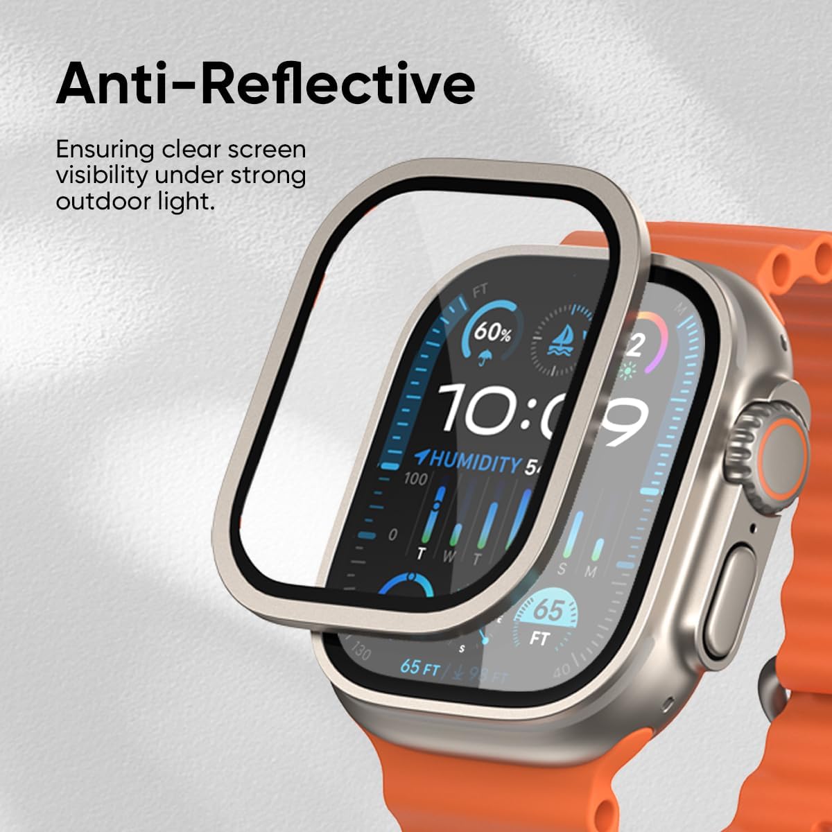 Gehärtete Glasfolie für Apple  – Watch Case Bumper Bewertung und Preis