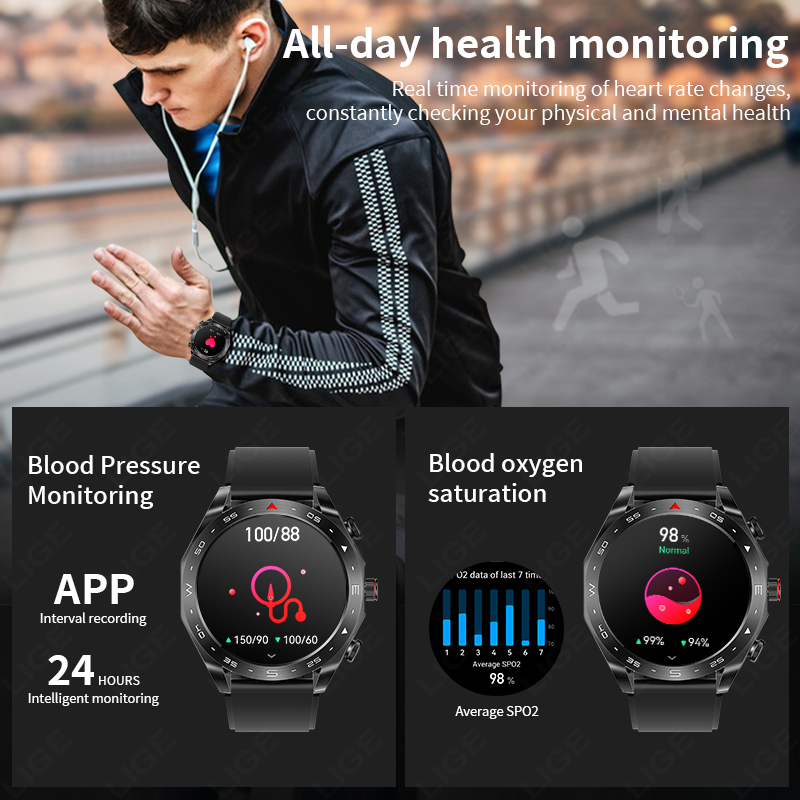 LIGE Mit Ohrhörer Bluetooth He – Smartwatch Headset Bewertung und Preis